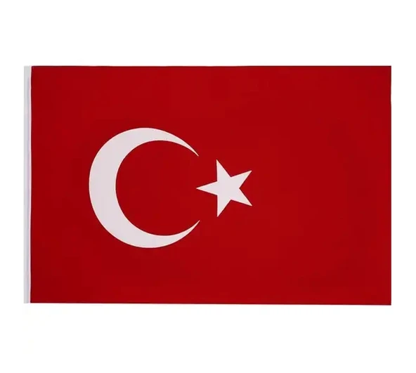 Kırmızı Beyaz Bayrak 70X105 Türk Bayrağı - 2 adet