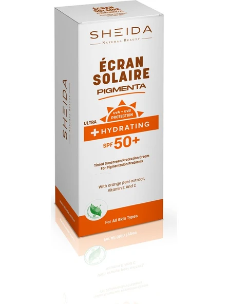 Sheida Ecran Solaire Pigmenta Spf 50, Koruma Renkli 75 ml - 3