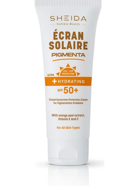 Sheida Ecran Solaire Pigmenta Spf 50, Koruma Renkli 75 ml - 2