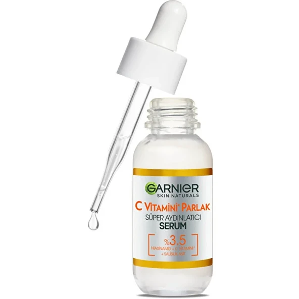 Garnier C vitaminli serum süper aydınlatıcı koyu leke azaltıcı serum 30 ml - 4