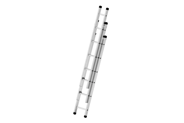 3X3=9 METRE 3 PARÇALI ALÜMİNYUM MERDİVEN - 5