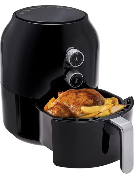 Karaca Foodrition Air Fryer Single Pan Black Fritöz