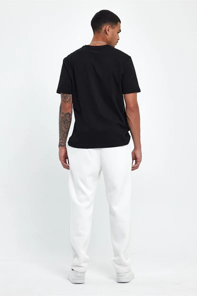 Süperlife Erkek İçi Polarlı 3 iplik Kalın New York Baskılı Eşofman Altı SPR25EA97 - 10