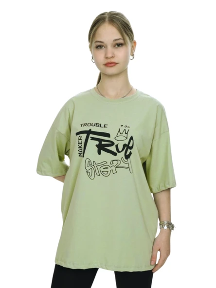 TROUBLE BASKILI KIZ T-SHIRT