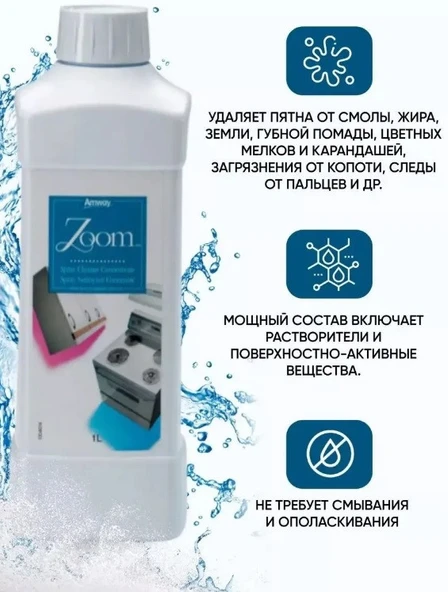 Amway Zoom Konsantre Sprey Temizleyici