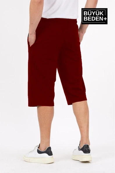 Erkek Büyük Beden Unified Collective Baskılı Standart &Regular Kalıp Şort SPR25BSR088 - Resim 6