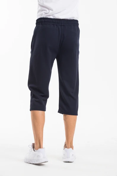 Erkek New York Baskılı Uzun Slim fit  Şort SPR25SR081 - Resim 4