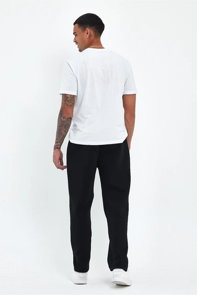 Süperlife Erkek İçi Polarlı 3 iplik Kalın New York Baskılı Eşofman Altı SPR25EA97 - 8