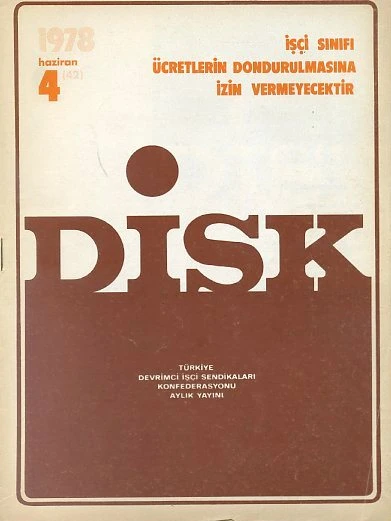 DİSK Dergisi 42 Haziran 1978