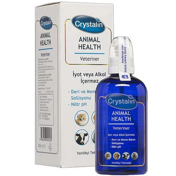 Crystalin Animal Health Göz Kulak Ağız Bakım Solüsyonu 250 Ml