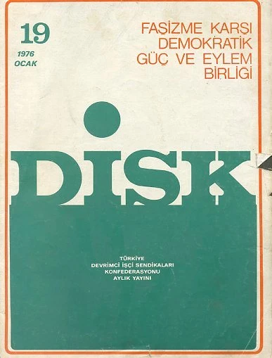 DİSK Dergisi 19 Ocak 1976