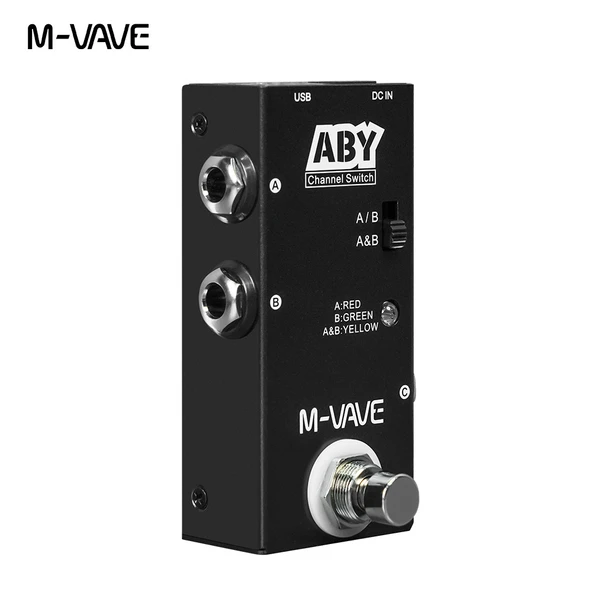 ABY Kanal Gitar Pedal Seçici - İki Yönlü - 3