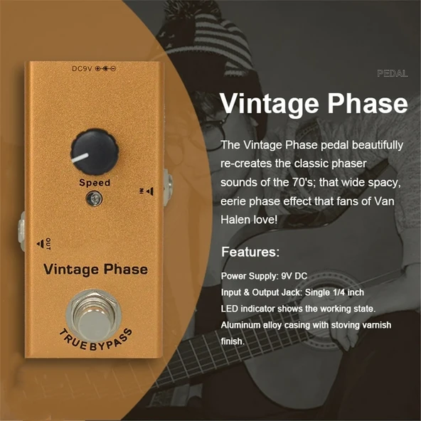 Gitar Efekt Pedalı - Vintage Phase