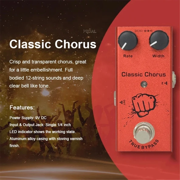 Gitar Efekt Pedalı - Klasik Chorus