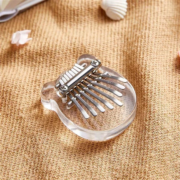 8 Tuşlu Mini Kalimba - Kristal Ayı