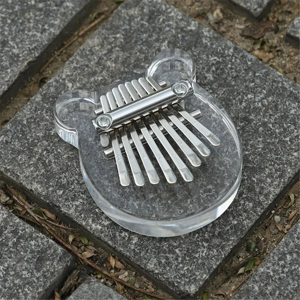 8 Tuşlu Mini Kalimba - Kristal Ayı