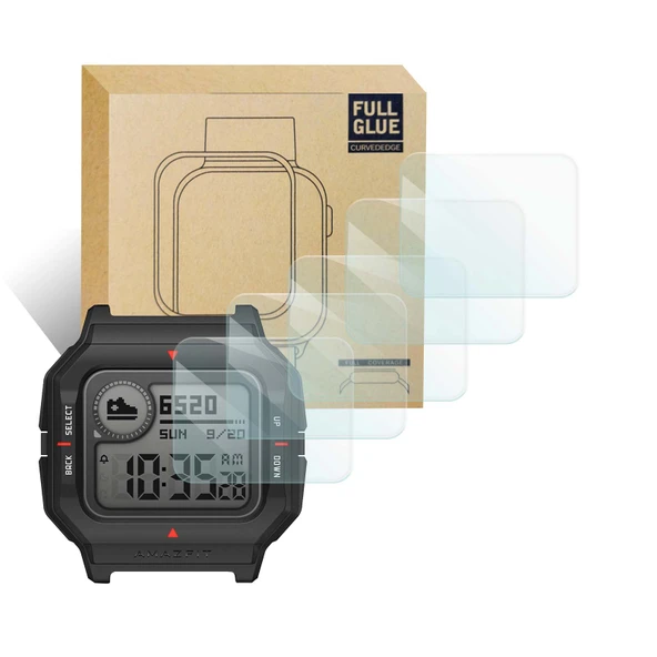 Amazfit Neo Ekran Koruyucu - Oleofobik Kaplama - 5 Adet