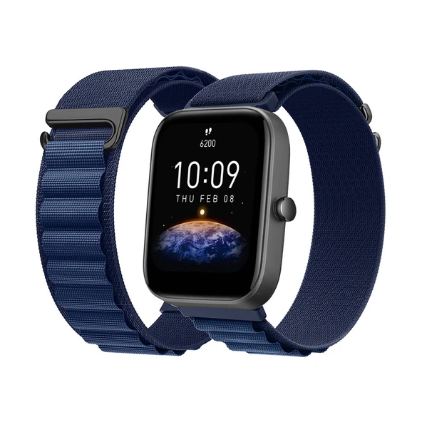 Amazfit Bip Serisi Akıllı Saat için Alpine Loop Kumaş Kordon - Renk C