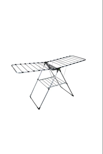 ASVERA Miraç %100 Alüminyum Kurutmalık – Katlanır, Hafif ve Dayanıklı Çamaşır Askısı - Resim 2