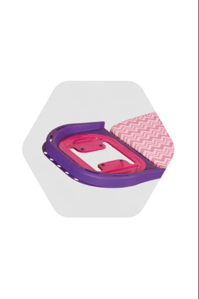 ASVERA Armada Ütü Masası | 45x126 cm Geniş, Lüks Keçeli ve Yükseklik Ayarlı Metal Tabla ürün görseli