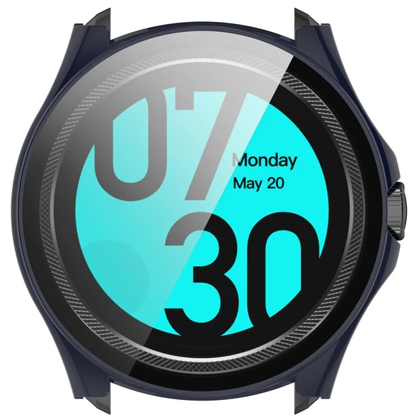 Ticwatch Pro 5 Koyu Mavi Koruyucu Tampon Kılıf - 6