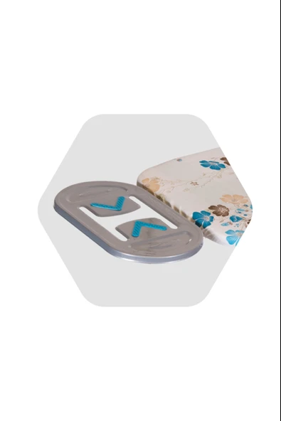 ASVERA GALA Ütü Masası | 45x126 cm Geniş, Ayarlanabilir, Buhar Geçiren Metal Tabla - Resim 3