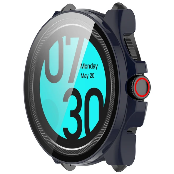 Ticwatch Pro 5 Koyu Mavi Koruyucu Tampon Kılıf - 2