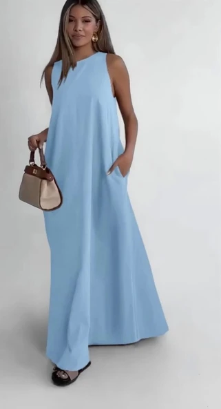 Salaş Cepli Elbise - Resim 3