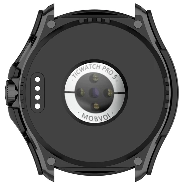 Ticwatch Pro 5 Siyah Koruyucu Tampon Kılıf - 7