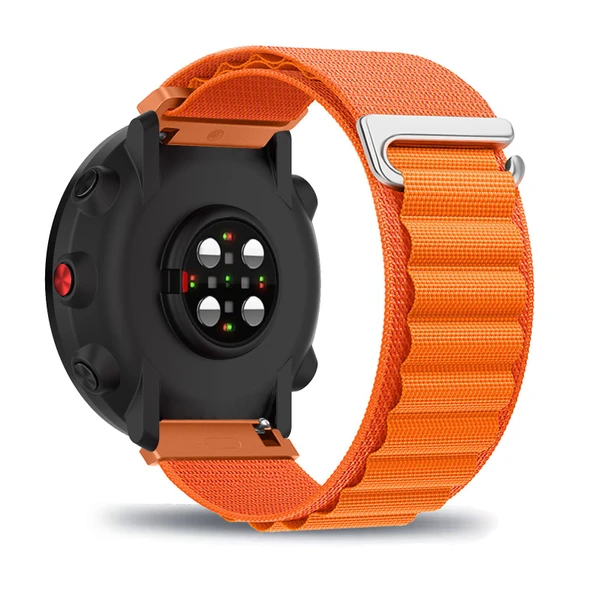 Polar Vantage V2 Akıllı Saat için Naylon Kordon - Turuncu