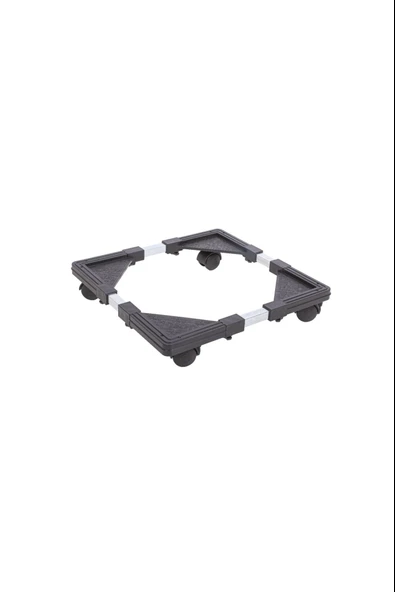 ASVERA Tekerlekli Ayarlanabilir Çamaşır Makinesi & Buzdolabı Altlığı | Frenli Portatif Dolap Altı Stand (Çek-Sür) ürün görseli