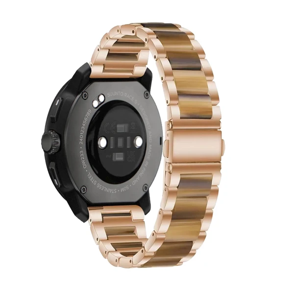 Suunto Ocean Uyumlu Reçine Bileklik - Şampanya Amber