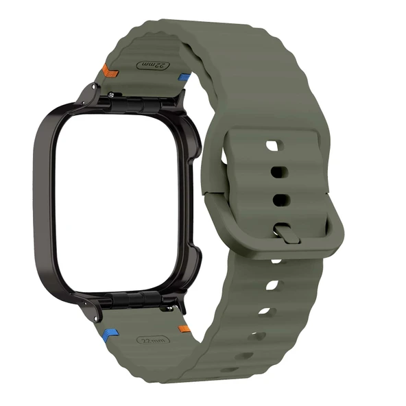 Xiaomi Redmi Watch 2 Lite Uyumlu Silikon Kordon - Yeşil