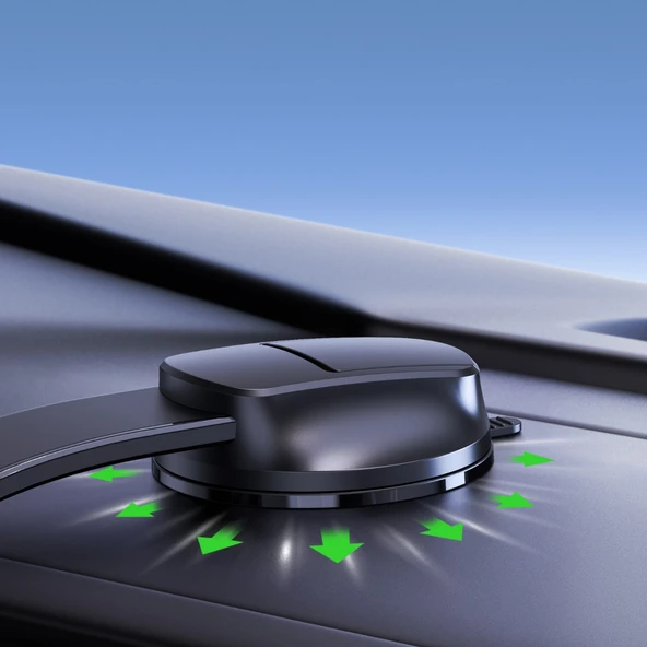 MagSafe Uyumlu Araç İçi Telefon Tutucu - Dashboard - Siyah - 7