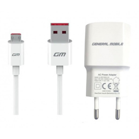 General Mobile 18w Orjinal Micro Usb Girişli Şarj Cihazı-Başlık - 2