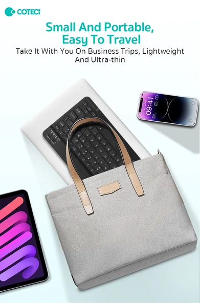 Bluetooth Klavye - Siyah - Evrensel - Akıllı - 7