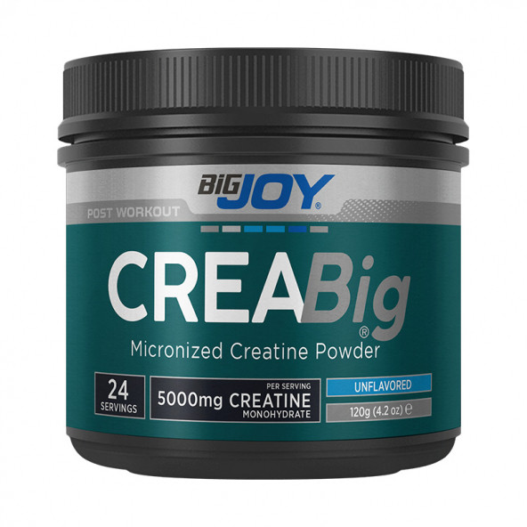 Big Joy Crea Big Micronized Creatine Powder 120 Gr +Hediyeli