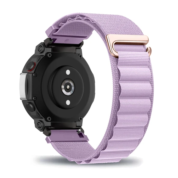 Amazfit T-Rex 3 Akıllı Saat için Naylon Kordon - Mor