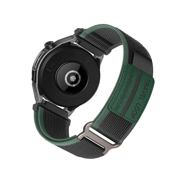 Amazfit Cheetah/Pro/Balance Uyumlu Yeşil Kumaş Fitness Bileklik