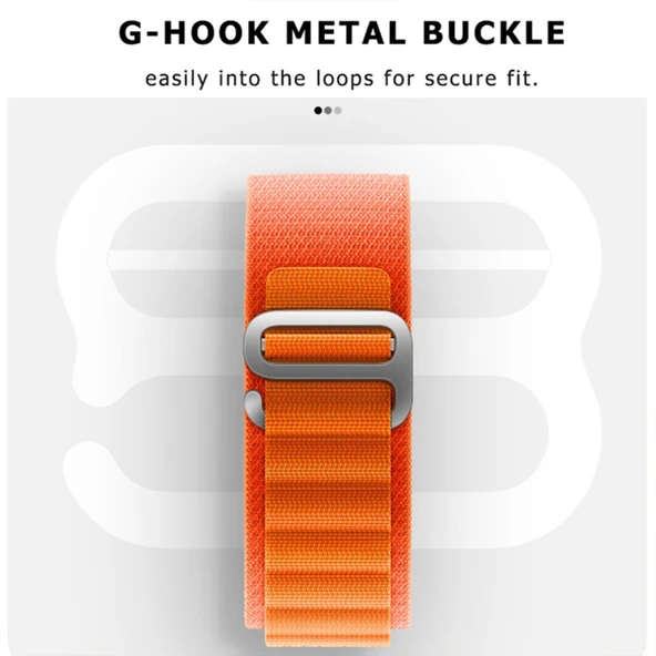 Amazfit GTR Serisi için Alpine Loop Kumaş Kayış - Renk D - 2