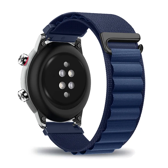 Amazfit GTR 2/2e/47mm Akıllı Saat için Naylon Kordon - Mavi