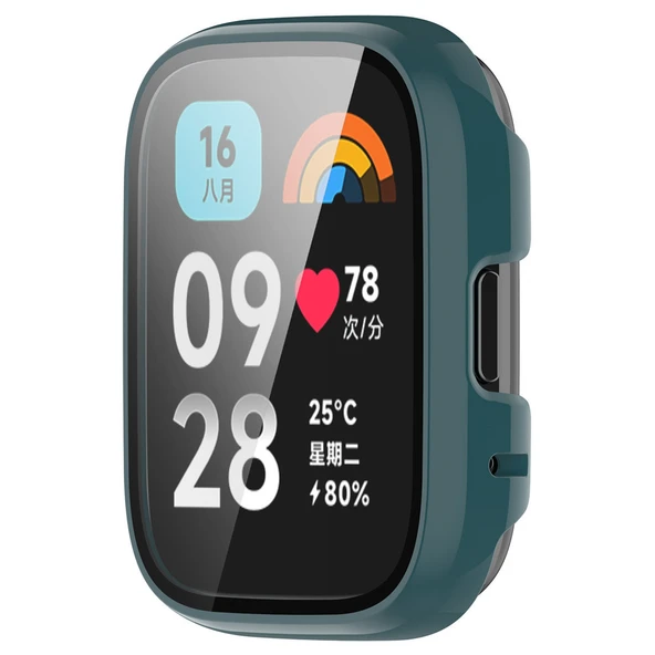 Redmi Watch 3 Lite Koruyucu Kılıf - Yeşil - 2