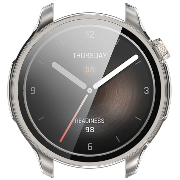 Amazfit Balance A2286 Koruyucu Tampon Kılıf - Şeffaf - 6