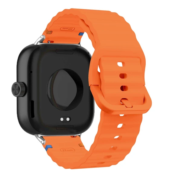 Xiaomi Redmi Watch 4 Silikon Kordon - Turuncu