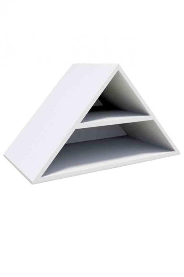 Anaokulu Kreş Çocuk Odası 2 Raflı Kapaksız Üçgen Dolap -Premıum- - 2