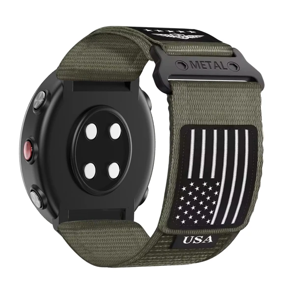 Polar Vantage M2/M Uyumlu Açık Yeşil Naylon Cırt Cırtlı Saat Kordonu