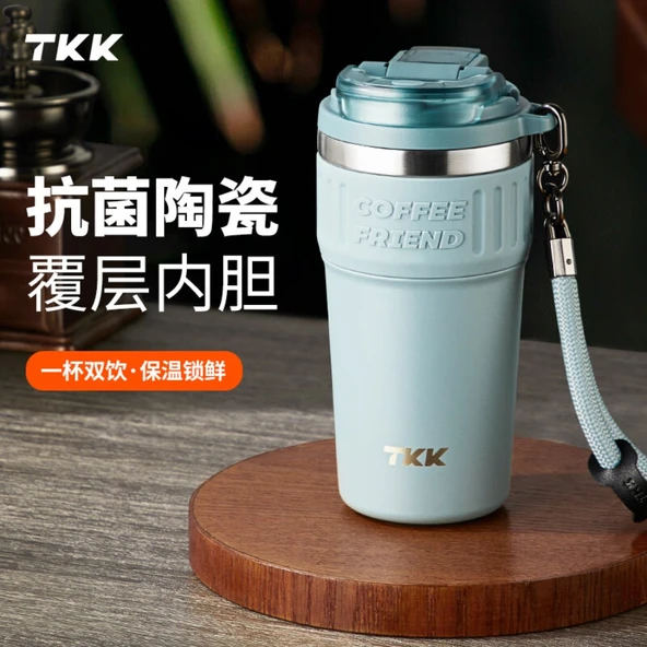Termos Bardak - Gri Mürekkep Mavisi - 630ML