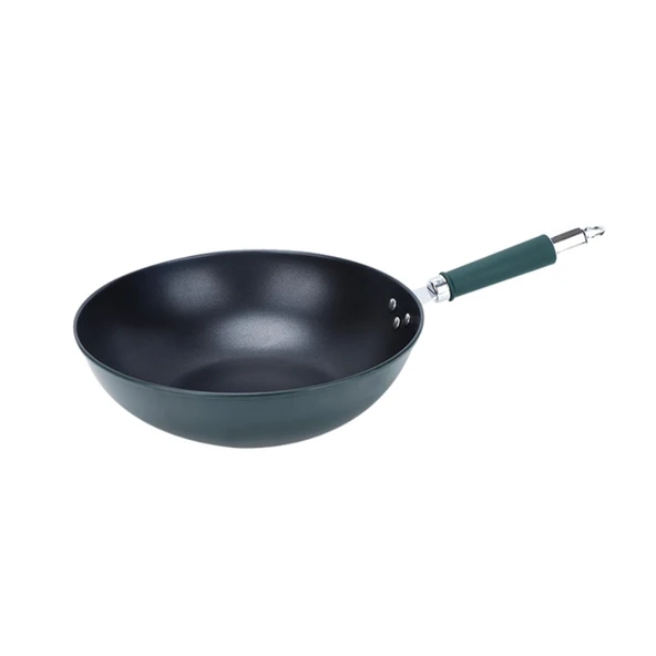 Retro Yeşil Yapışmaz Tava - 32cm