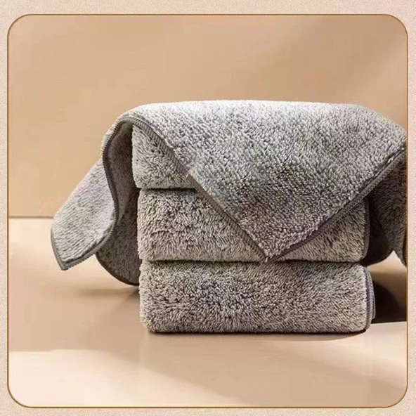 Mercan Polar Temizlik Bezi Seti - 5 Adet - 30x30cm - 7