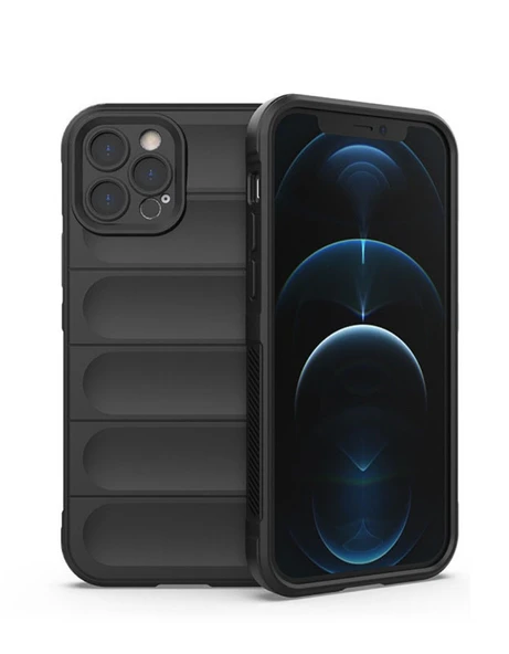 iPhone 14 Pro Max Silikon Kılıf - Kırık Beyaz - Darbeye Dayanıklı - 5